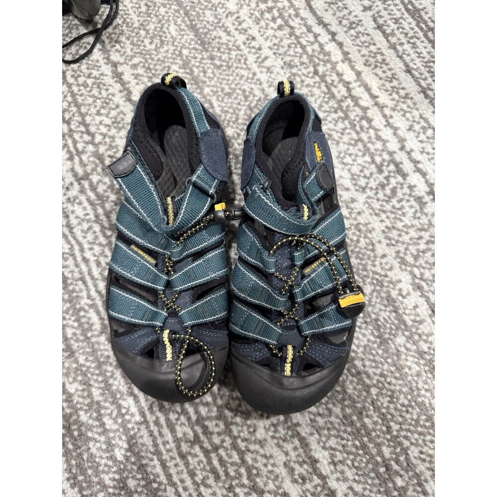 Keen Kids Newport H2 Sandals Size 4 in Teal Green
